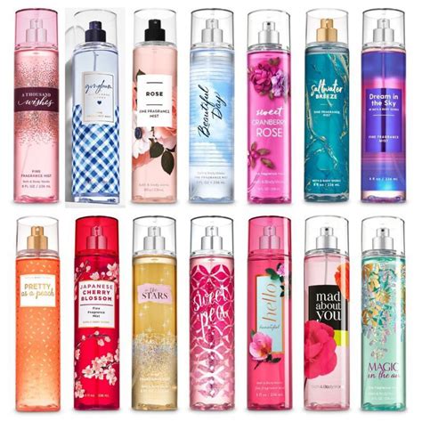 bbw body spray|body spray and fragrance mist.